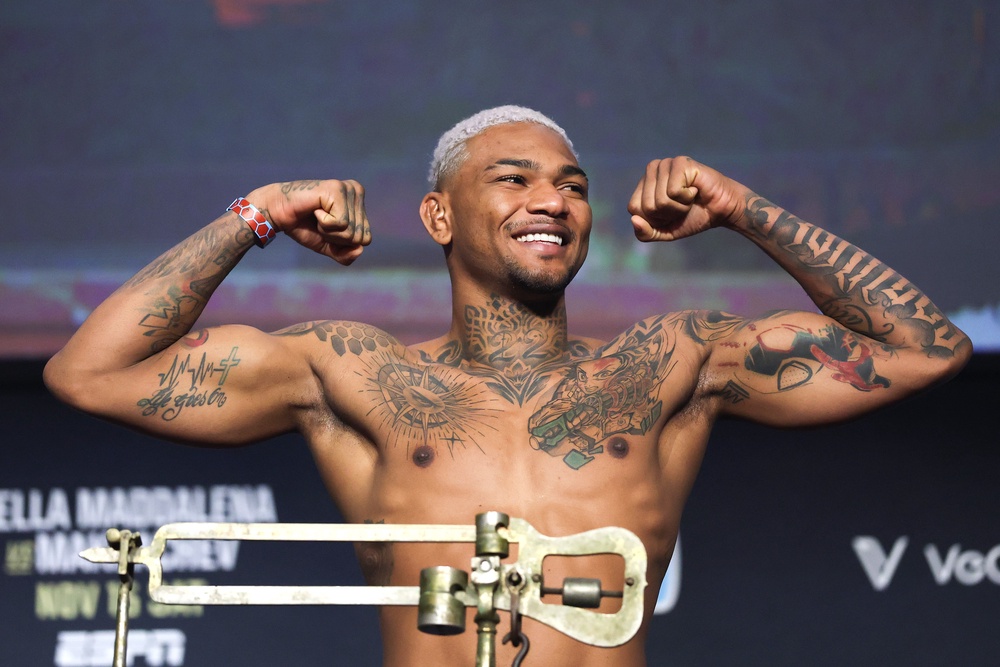 Michael Morales has weighed in at the back-up fighter for UFC 330’s main event (Getty)