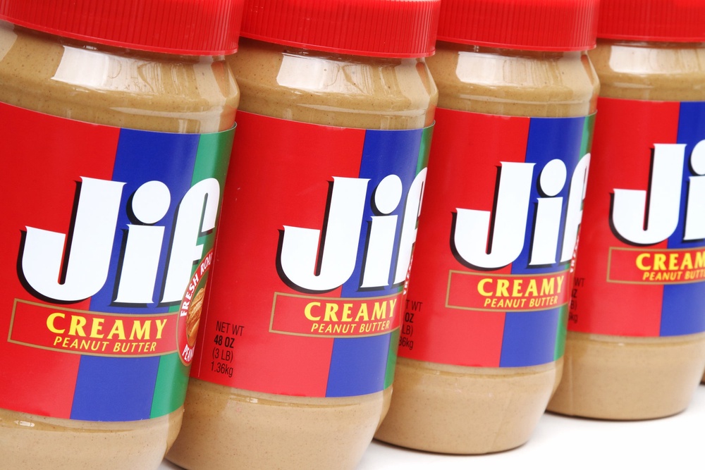 Jif’s original logo featured a shaded text and less vibrant colors (Getty/iStock)