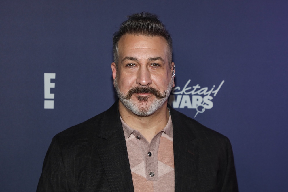 Joey Fatone admitted he and his former NSYNC bandmates are not on the same page in their personal lives (AP)
