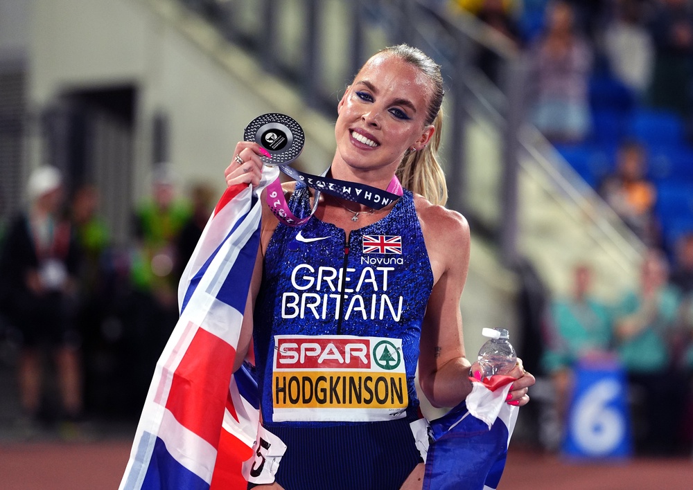 Keely Hodgkinson won silver at Birmingham (PA Wire)