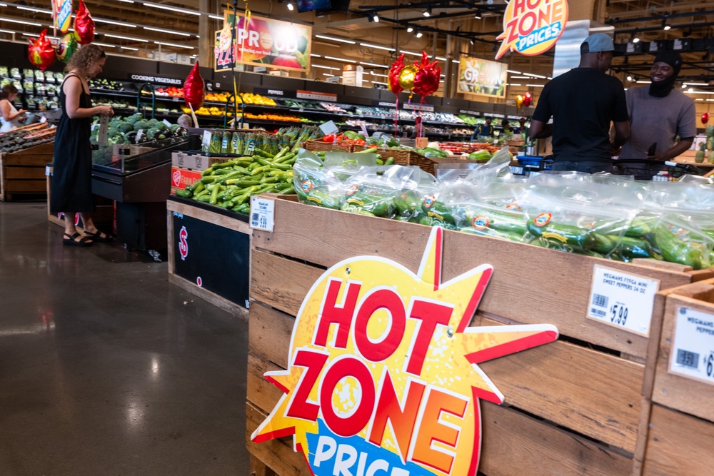 The price of groceries rose 2.7 percent in July from the previous year, according to government data (Getty Images)