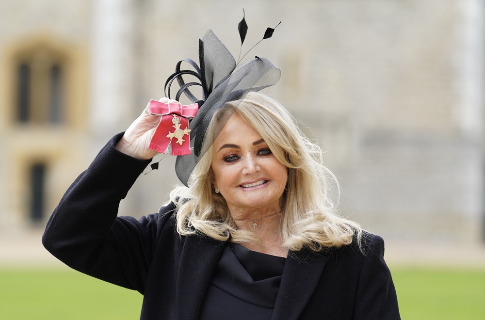 Tyler was awarded an MBE in 2022 (Andrew Matthews/PA) (PA Archive)