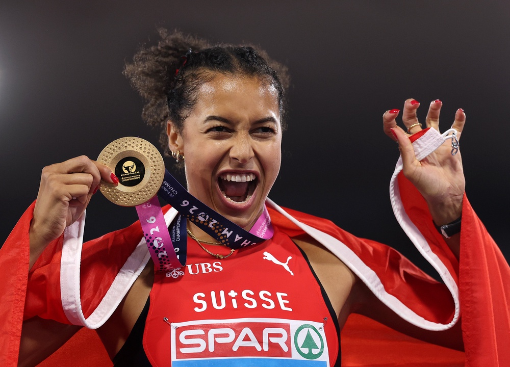 Werro won her first major title and is shaping up to have an epic rivalry with Hodgkinson ahead of the 2028 Olympics (Getty)
