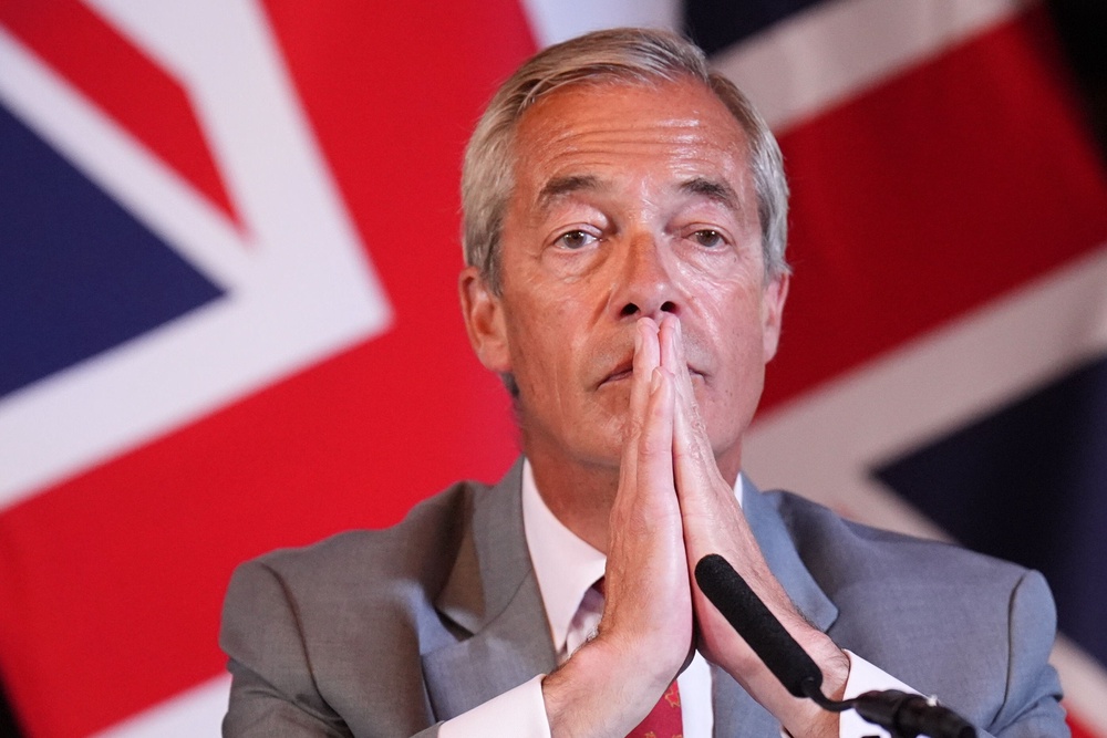 Nigel Farage won the Clacton by-election on Friday (PA Wire)