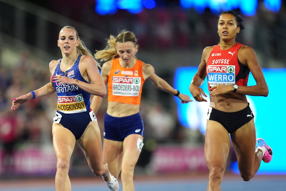 Werro got the better of Hodgkinson and Broeders-Bol in Birmingham (PA Wire)