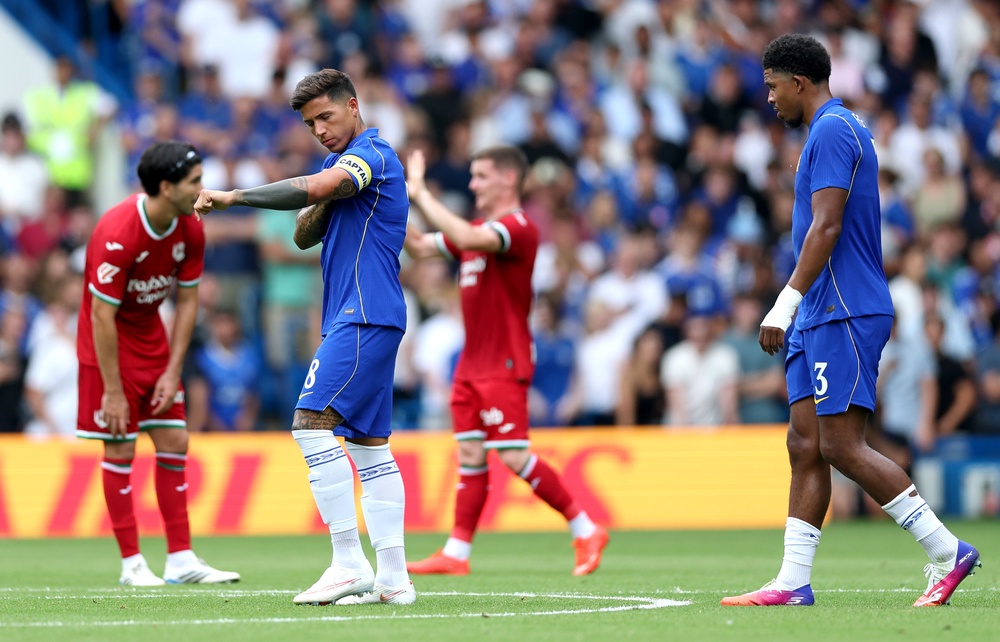 Fernandez pulled on the captain’s armband despite the mixed reaction (Getty)