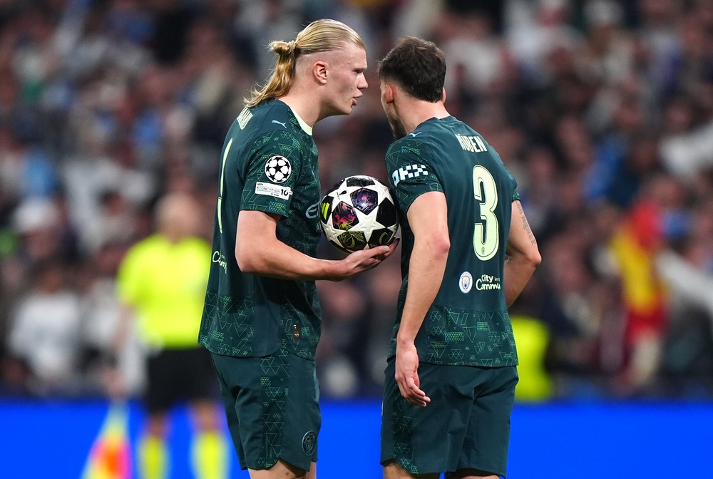 Erling Haaland may not start for Man City today (PA Wire)