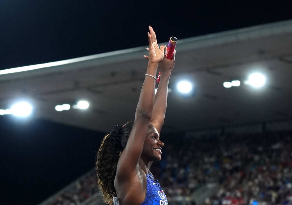 Dina Asher-Smith won a 10th European medal and seventh gold (Annabel Lee-Ellis/PA) (PA Wire)