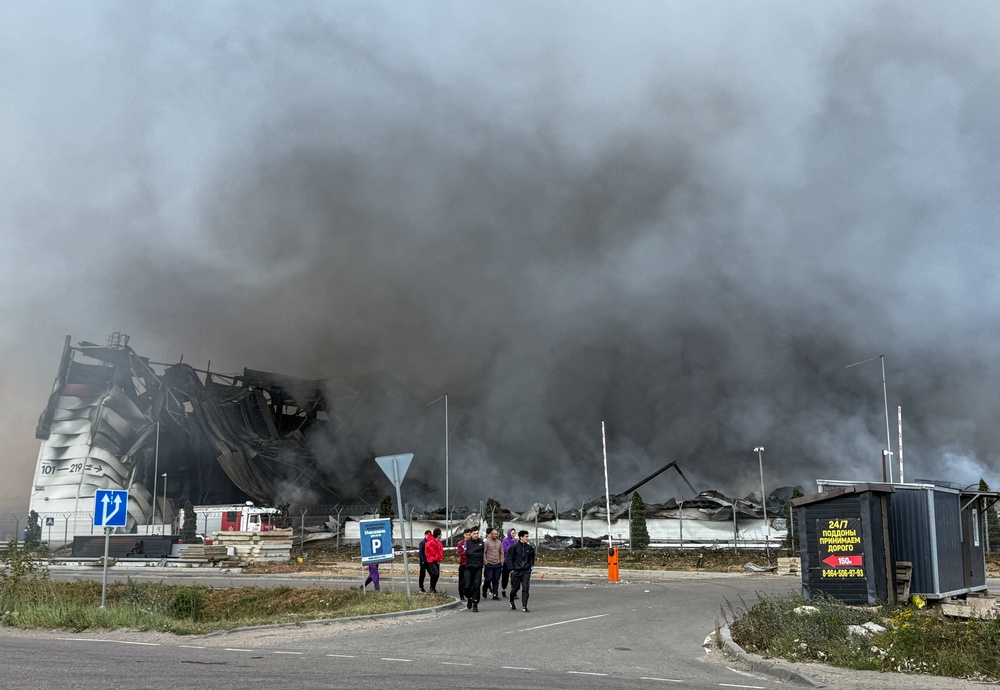 Russian authorities said several people were killed (Reuters)