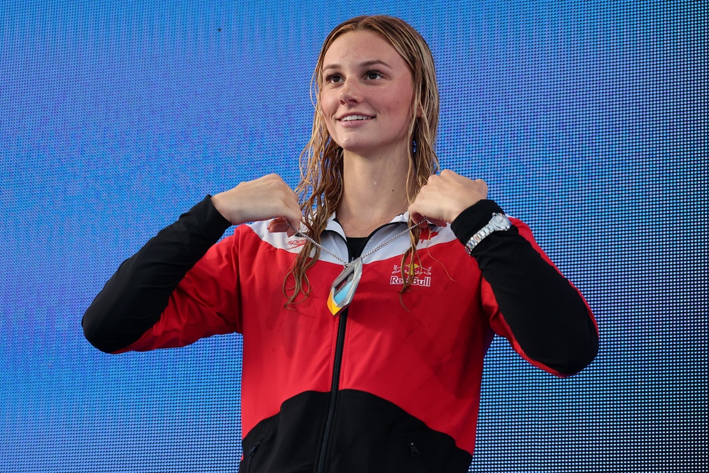 Summer McIntosh said there would be 'a lot of reflection' after this meet (Getty)