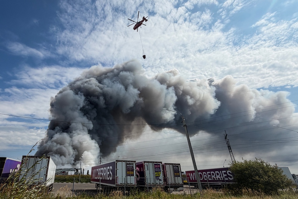 Image from: Ukraine-Russia war latest: Seven dead as Kyiv blows up ‘Russian Amazon’ hub in largest drone attack of 2026
