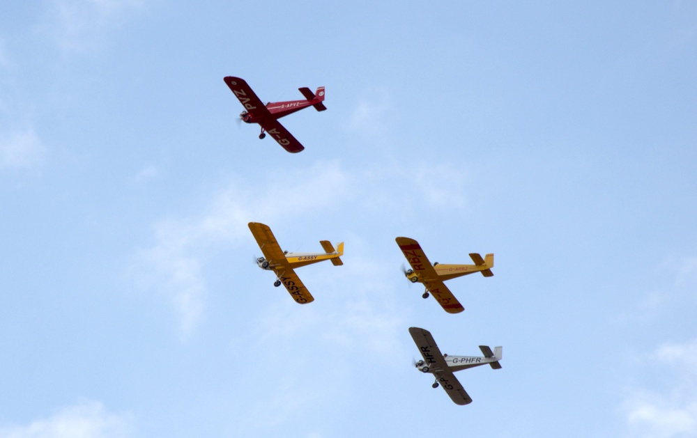 The air show was being held at Stow Maries Great War Aerodrome Essex (Handout/PA) (PA Media)