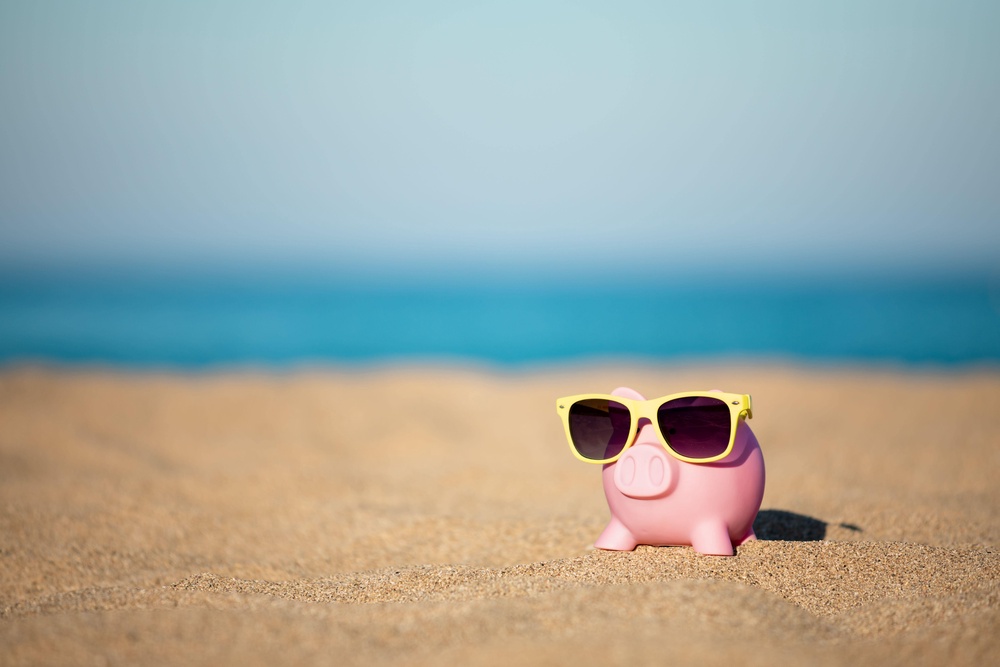 People from some parts of the UK were particularly likely to say they could not shake off their financial worries completely while on holiday (Alamy/PA)