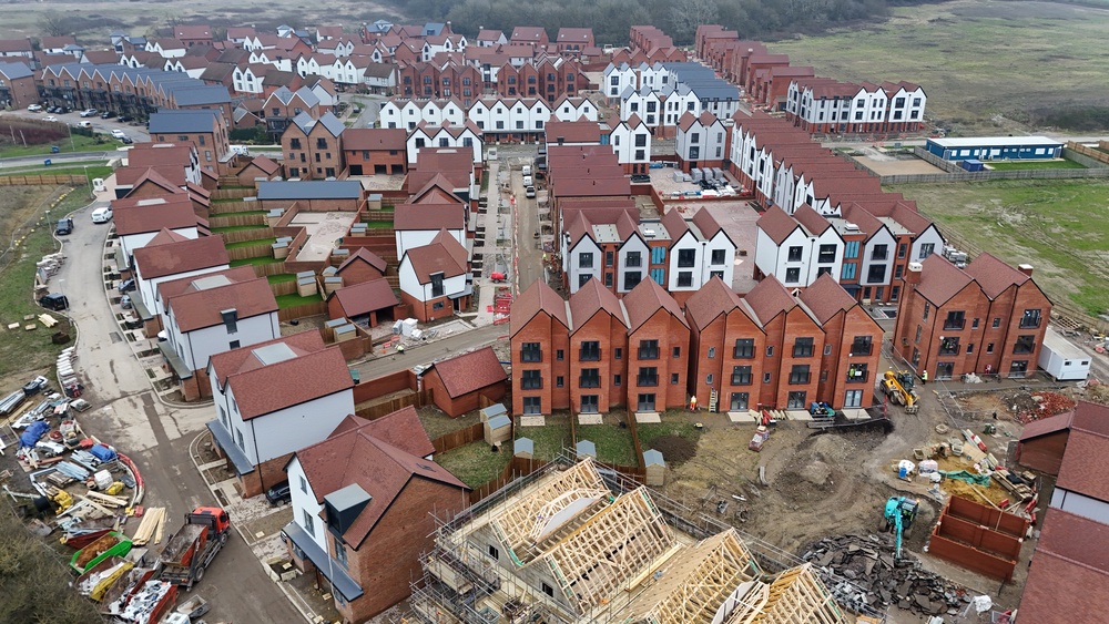 The 1.5 million target requires an average of 300,000 new homes a year to be built in England (Gareth Fuller/PA) (PA Archive)