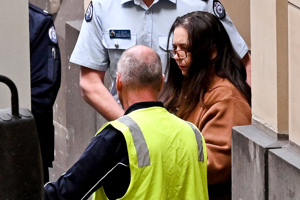 Convicted killer Erin Patterson leaves the Supreme Court of Victoria in Melbourne on 8 September 2025 (AFP/Getty)