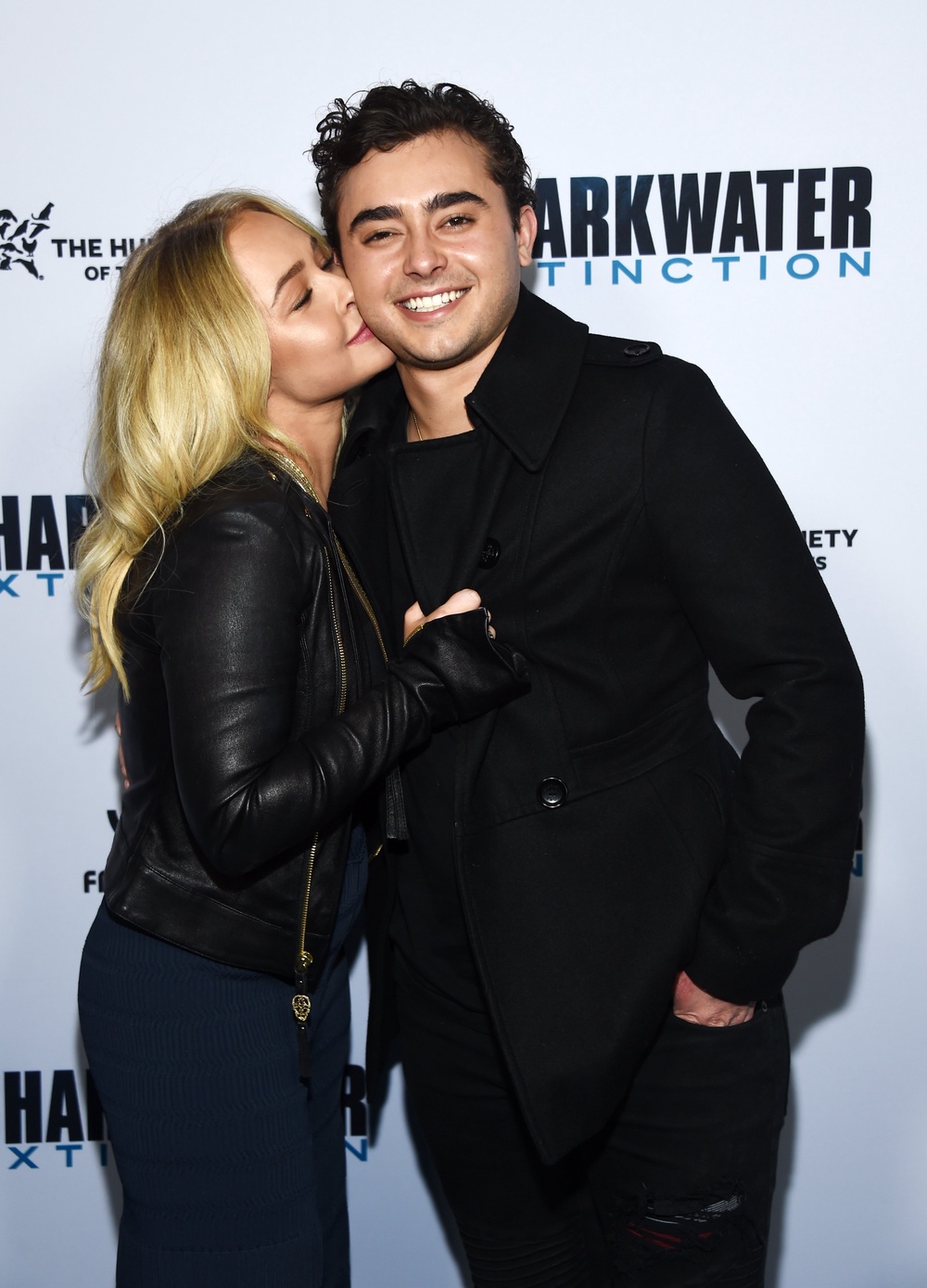 Hayden Panettiere with her brother Jansen in 2019 (Getty)