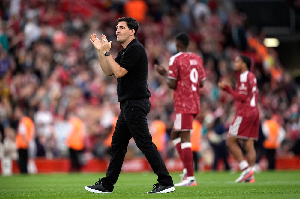 Andoni Iraola is at the tactical vanguard (PA)