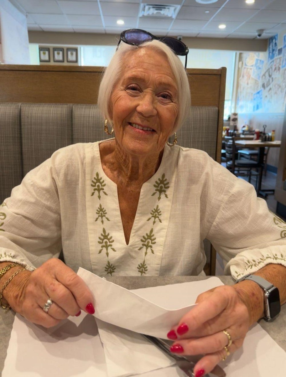 Pedestrian Gloria Stephenson, 86, was knocked down and killed by an illegal e-bike on a zebra crossing (Northumberland Police/PA) (PA Media)