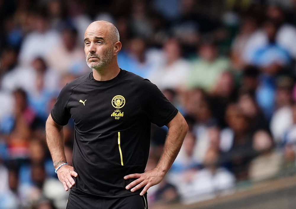 It was a difficult start for Enzo Maresca at Man City (PA Wire)