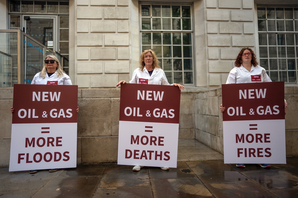 Reaching net zero by 2050, the policy aimed at balancing out the amount of greenhouse gases with those being removed from the atmosphere, was introduced by the Conservative government under Theresa May in 2019. (Getty)