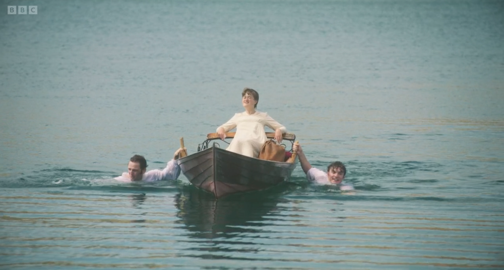 The Other Bennet Sister’s recipe for TV gold? Two Darcys in a lake (BBC)