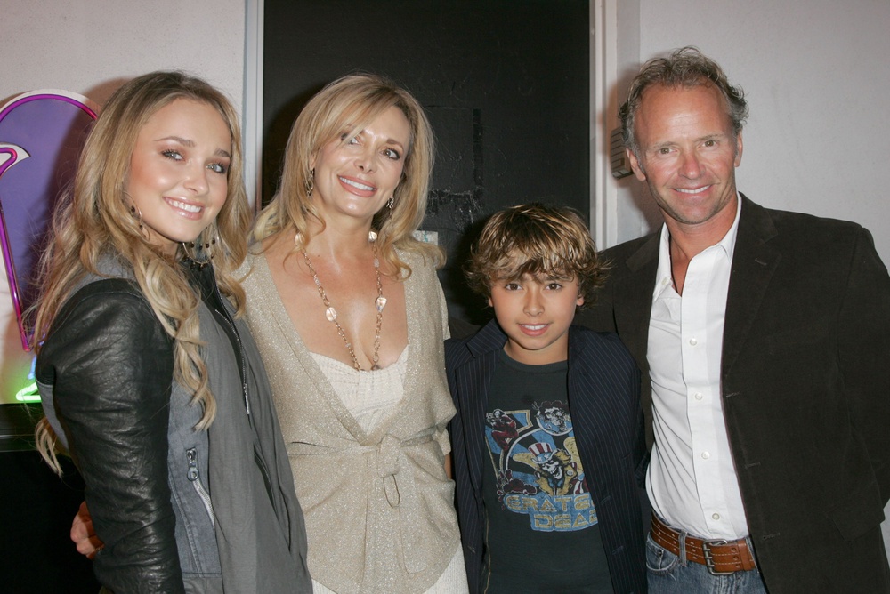 Panettiere with her family in 2007 – she spoke about a strained relationship with her mother from her time as a child star in the past (Getty)