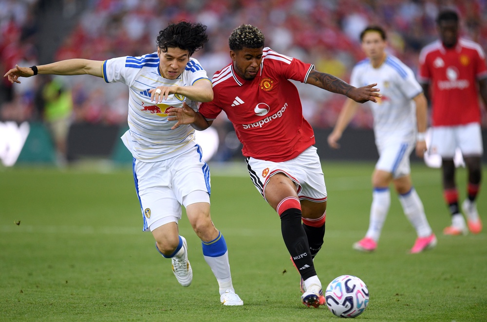 Andrey Santos brings a new energy to Manchester United’s much-changed midfield (Getty)