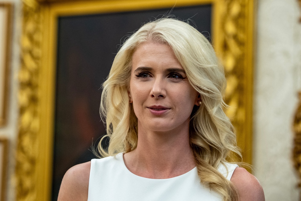 Harp's brother described her relationship with Trump as 'very unhealthy' (AFP/Getty)