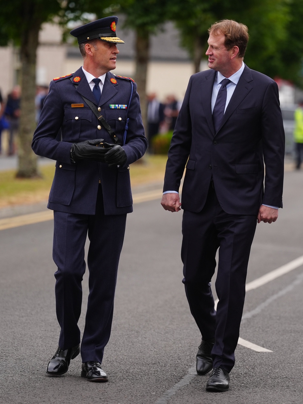 Garda Commissioner Justin Kelly and Justice Minister Jim O’Callaghan (Brian Lawless/PA) (PA Wire)