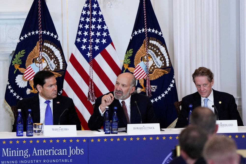 Eight of its 23 members fit the category, notably Commerce Secretary Howard Lutnick and Education Secretary Linda McMahon, both billionaires (Reuters/Elizabeth Frantz)