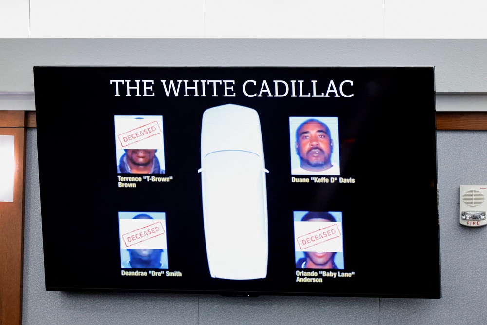 The other three men riding in the Cadillac have all died in the years since (Reuters/Steve Marcus)