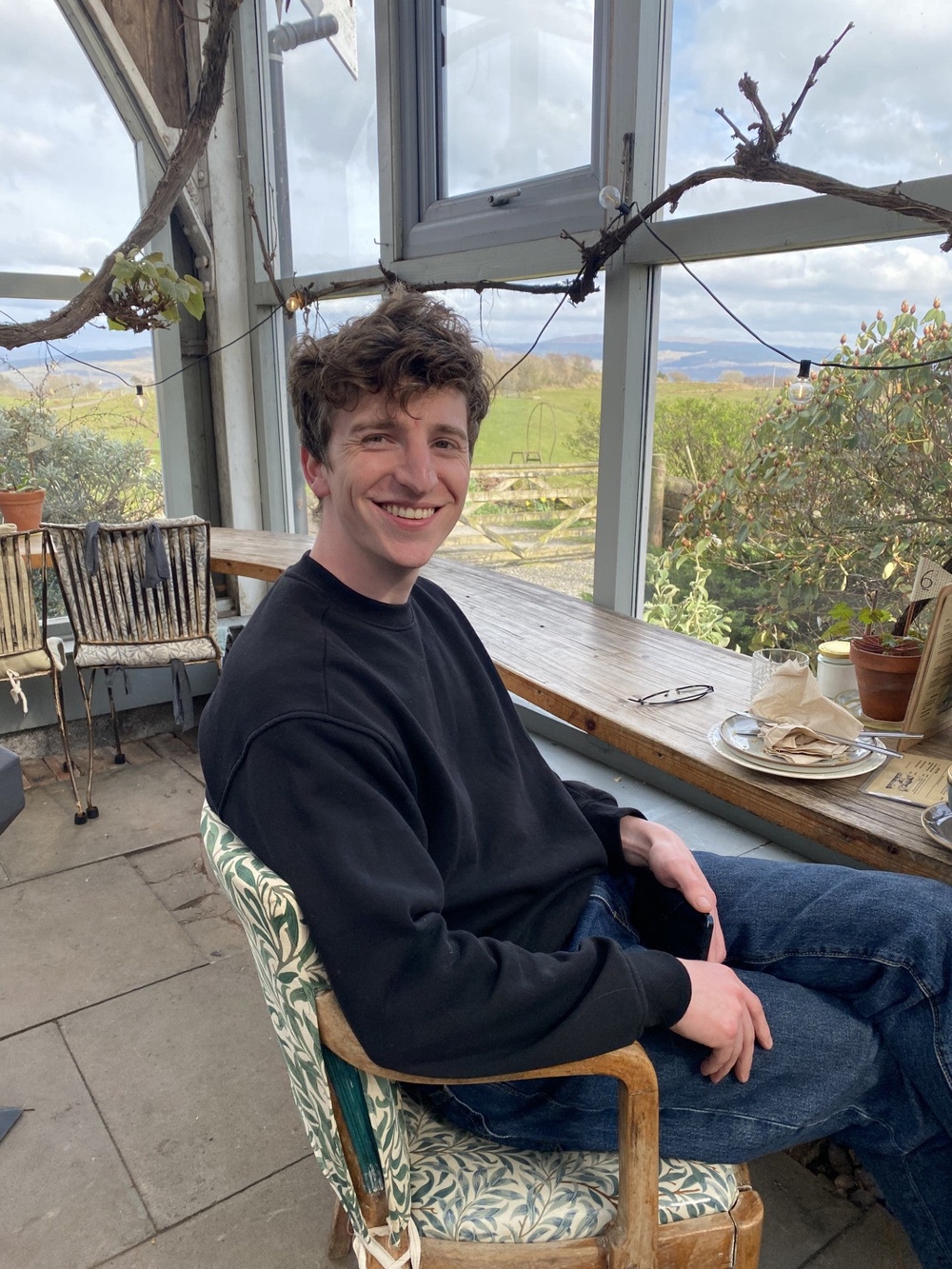 Marine engineer Calum Glen, from Walthamstow, was enjoying dinner with his family when he noticed a woman at a neighbouring table choking (PA)