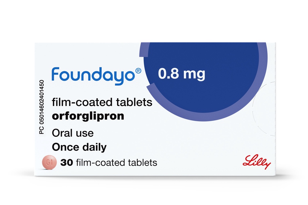 The new once-daily weight loss pill called Foundayo is now available in the UK (Lilly Medicine)