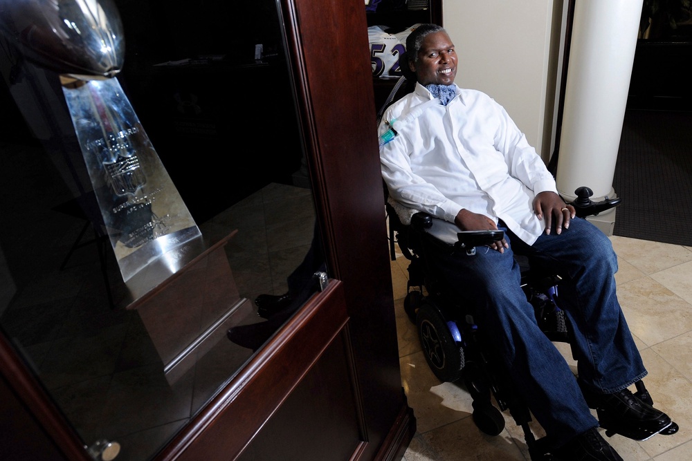 Brigance was diagnosed with ALS, also known as Lou Gehrig’s disease, in 2007 (AP)
