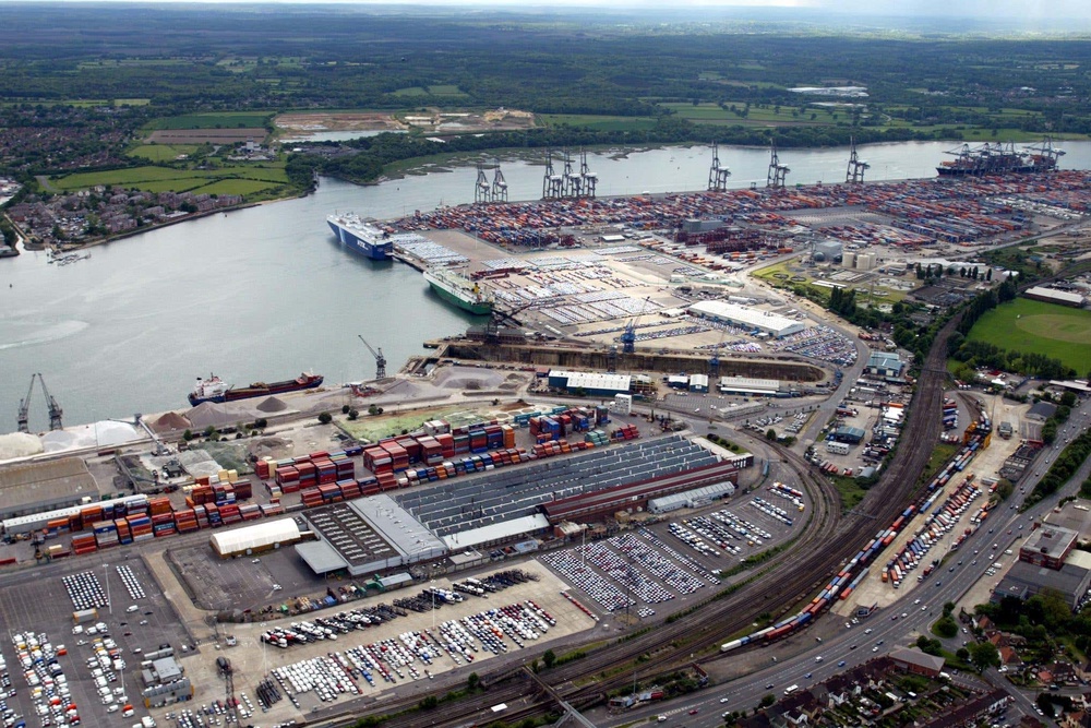 Border Force officers found 477 kilograms of cocaine, with an estimated street value of £38 million, hidden among pallets of bananas in a shipping container at Southampton Port on 28 June (PA Archive)