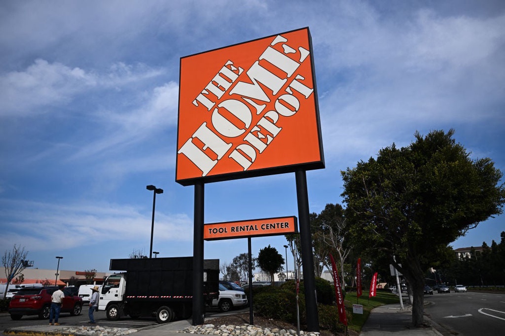 A focus on smaller summer home improvement projects helped Home Depot deliver improved second-quarter results (AFP via Getty Images)