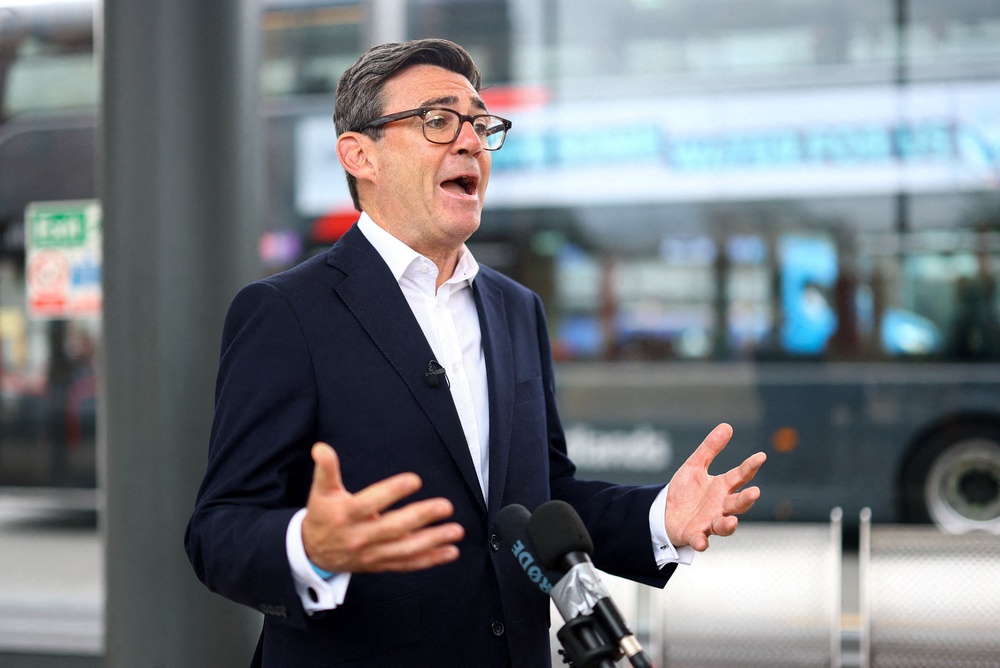 Burnham has vowed to take a different approach to tackle smuggling gangs (AFP/Getty)
