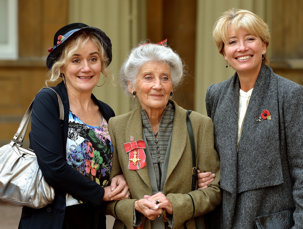 Phyllida Law with daughters Sophie and Emma Thompson (Getty)