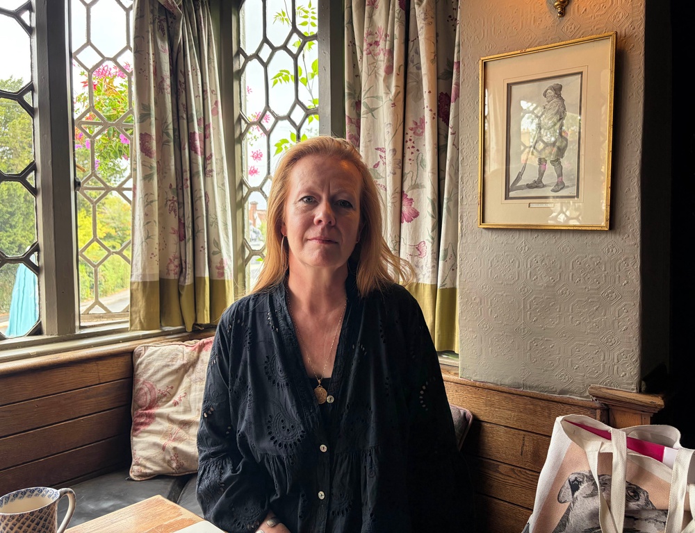 Pub owner Lucy Barron-Reid said the protest of around 60 to 70 people was to prove a point how much people use plastic bottled water for basic washes, going to the toilet, cooking, cleaning and looking after animals (PA)