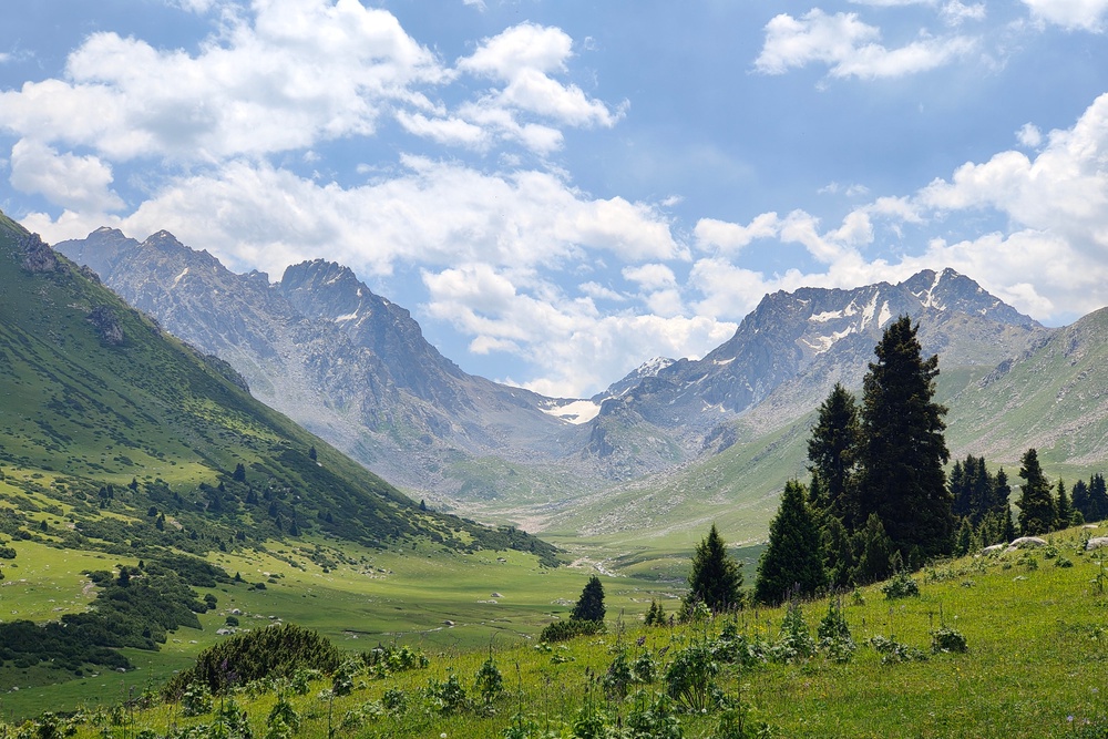James hiked for seven days through Kyrgyzstan’s stretch of the Tien Shan mountains (James Draven)
