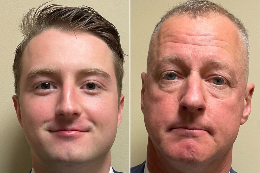 Thomas Robinson, left, and father Paul Robinson, a prominent Pittsburgh lawyer, are also charged in the case (Pennsylvania Attorney General’s Office)