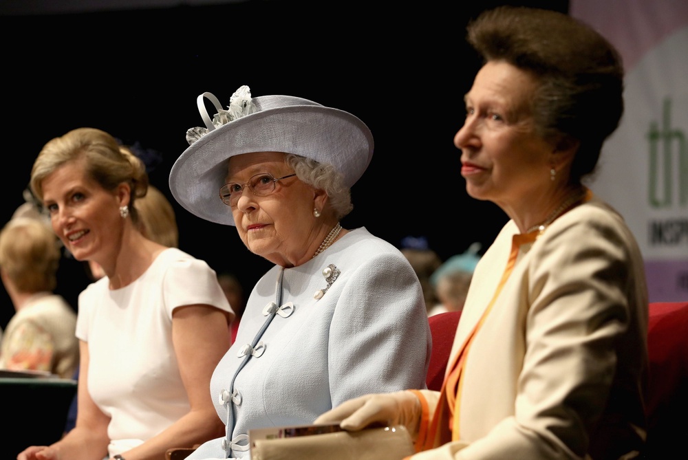 Sophie, then the Countess of Wessex with the Queen and the Princess Royal in 2015 (Chris Jackson/PA) (PA Archive)