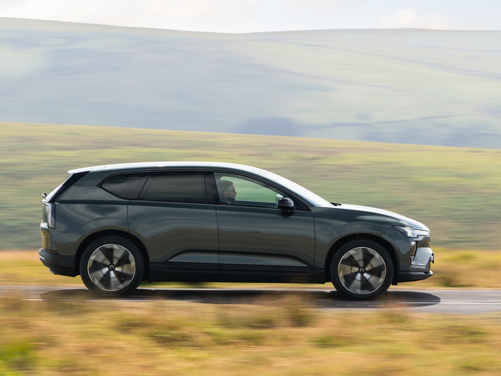 The Volvo EX60 is the first of a range of new Volvos using the brand's high-tech SPA3 platform (Volvo)