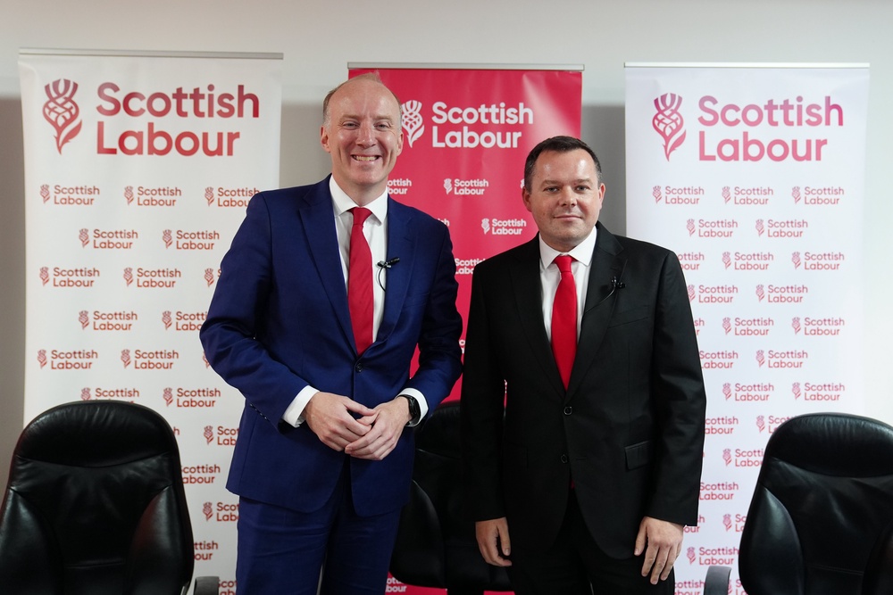 MSPs Michael Marra (left) and Joe Fagan, are both vying to succeed Anas Sarwar as Scottish Labour leader. (Jane Barlow/PA)