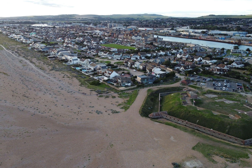The incident took place near Shoreham Fort (Alamy/PA)