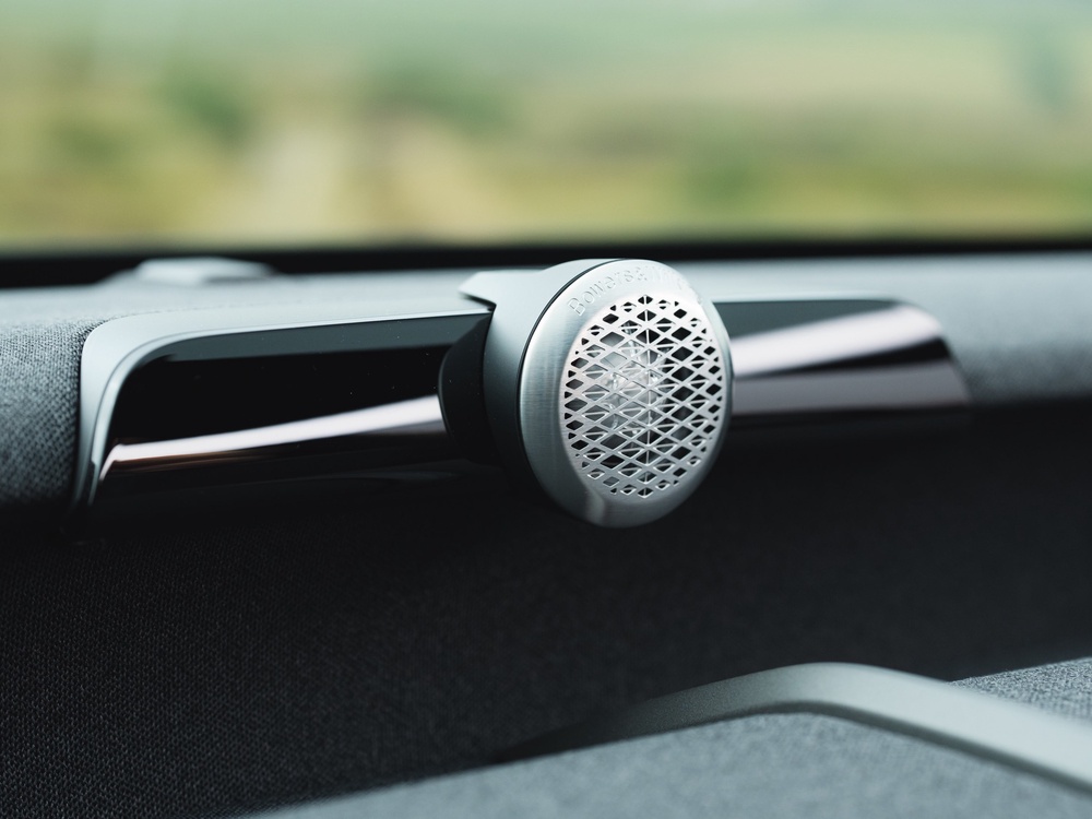 The Bowers and Wilkins sound system with Dolby Atmos is one of the highlights of the Volvo EX60 (Volvo)
