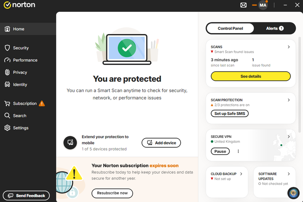 Both Bitdefender and Norton include tools designed to prevent unauthorised webcam access (Norton)