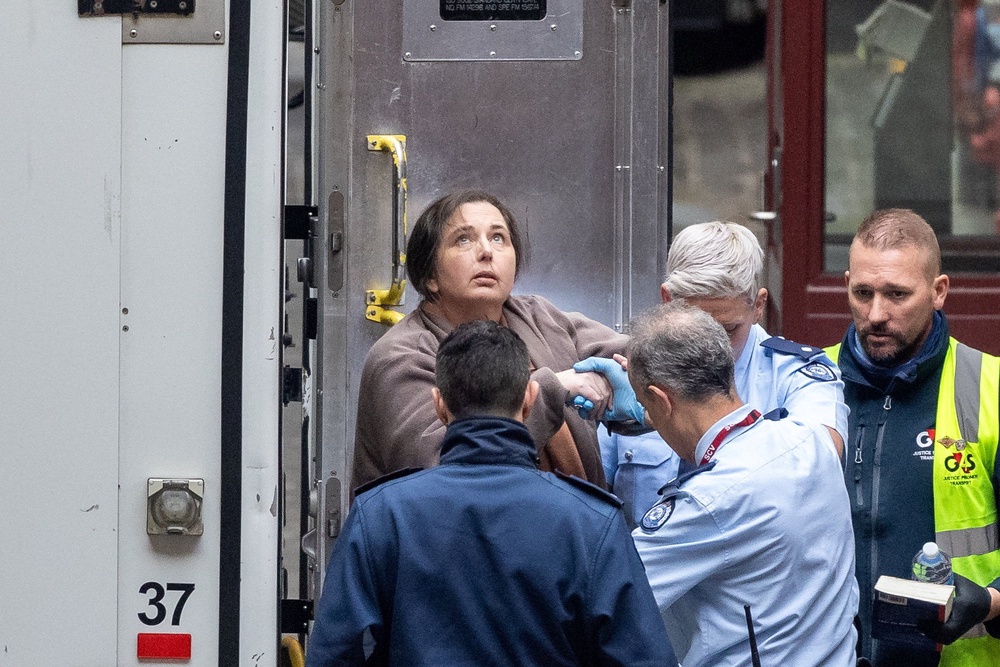 Erin Patterson arrives at the Supreme Court of Victoria in Melbourne (Reuters)