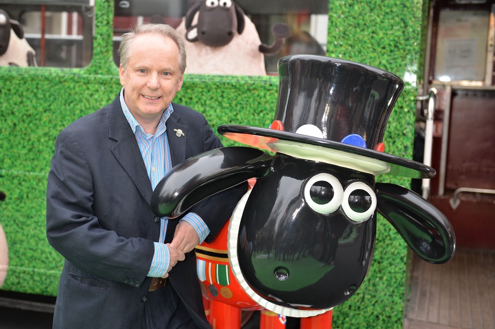 Nick Park with Shaun the Sheep (PA) (PA Archive)