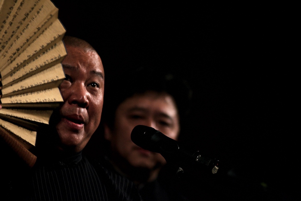 Guo Degang is one of China’s biggest comedy stars and a leading figure in the revival of Xiangsheng, or crosstalk, a traditional form of comic performance built around dialogue, wordplay, and storytelling (Getty)